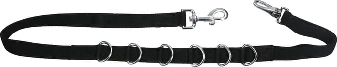 Horsegear Bijzetteugels Horsegear Hgelastic Zwart