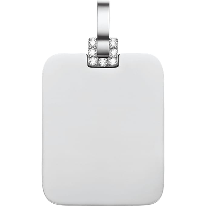 Daniel Wellington DW Pendant Detail Crystal n/a Silver