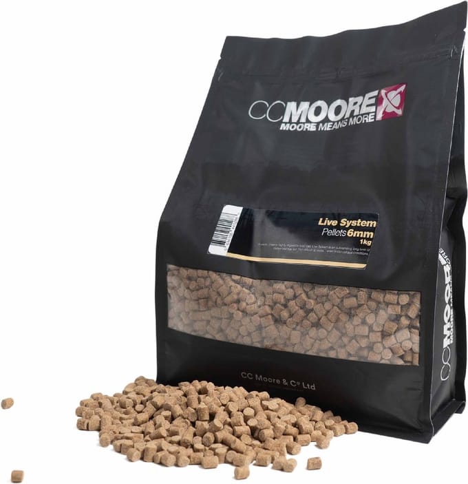 CCMOORE Live System Pellets | 1kg 6mm