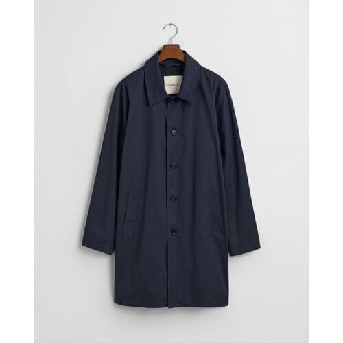 Gant Jas 5 Buttons Long Cotton Car Coat Avond Blauw / male