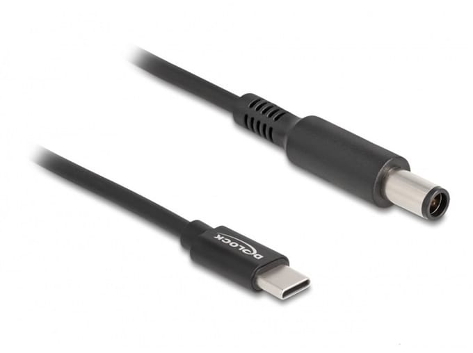 USB-C naar Dell notebook laadkabel | 7,4 x 5,0mm (met pin) | 1,5 meter