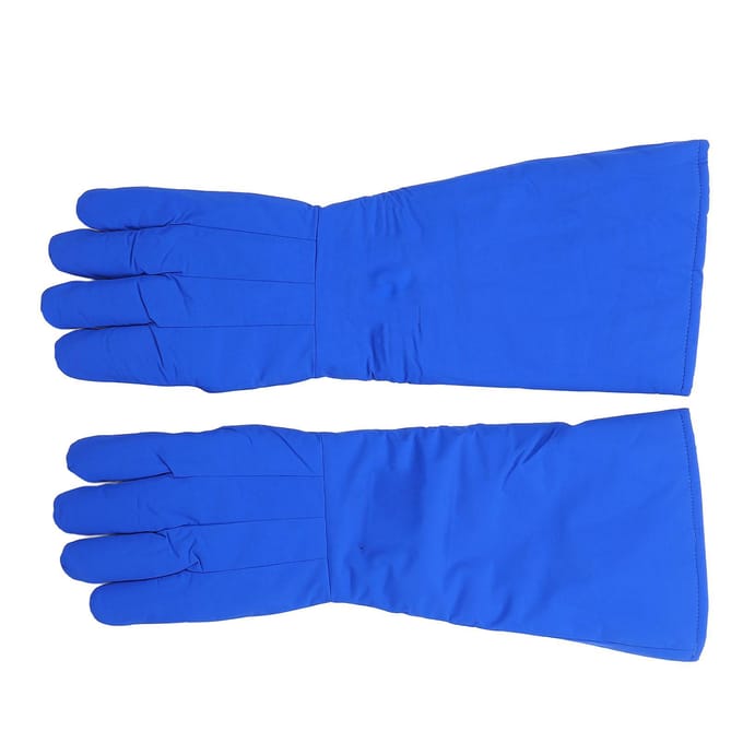 Cryogene Handschoenen 260 graden Celsius tot +148 graden Celsius Temperatuurbestendig 4 Laags Waterdicht Antivries Werkhandschoenen blue