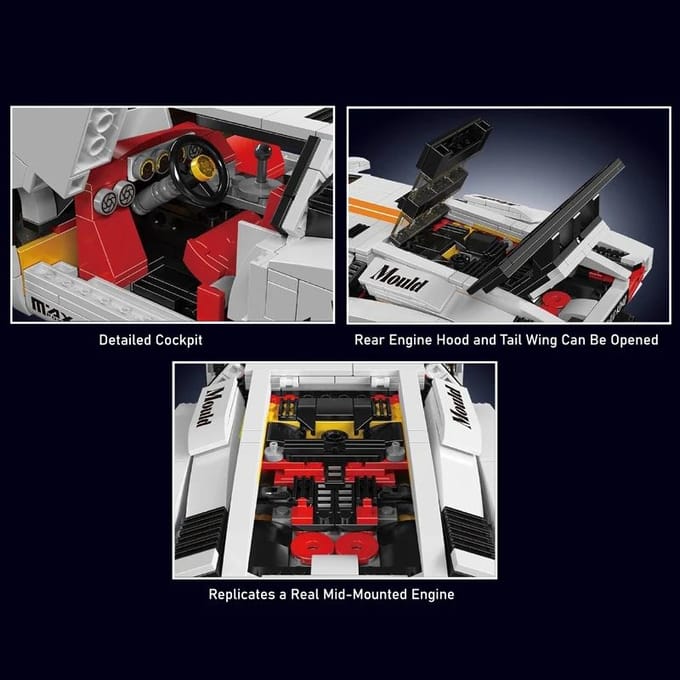 13195 – Mould King Lamborghini Countach