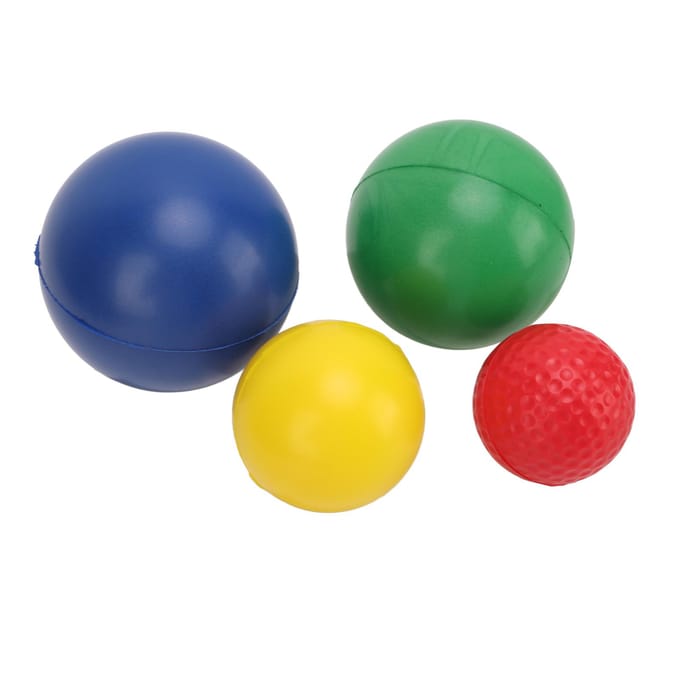 4 stuks Handoefenbal Piano Vingertraining Grip Versterking Spier Knijp Ei blue