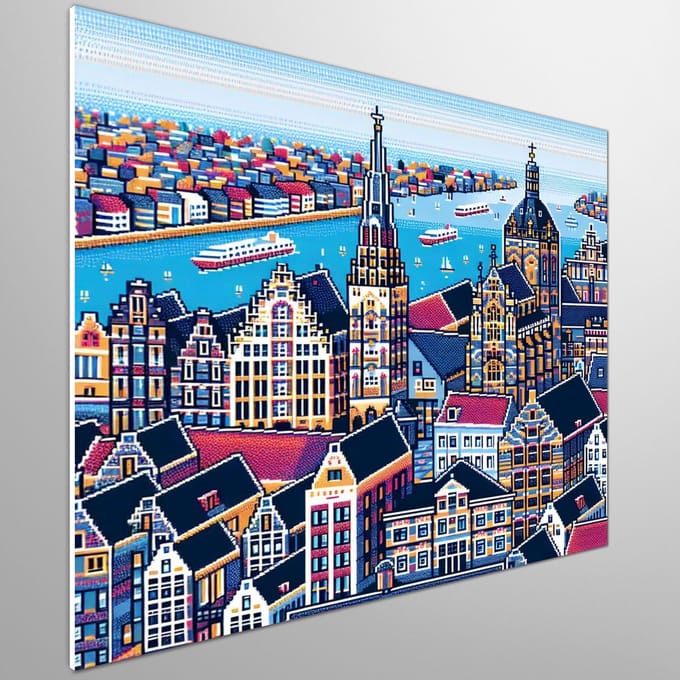 Kunstprint | Wanddecoratie | Forex | 60 × 60 cm