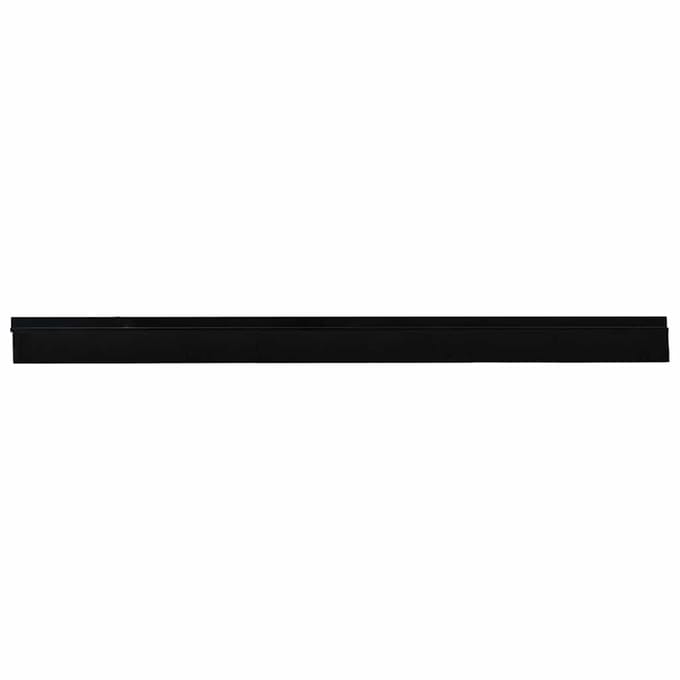 vidaXL - Zelfklevende - Deurborstels - 2 - st - Zwart - 100 - cm - Aluminiumlegering