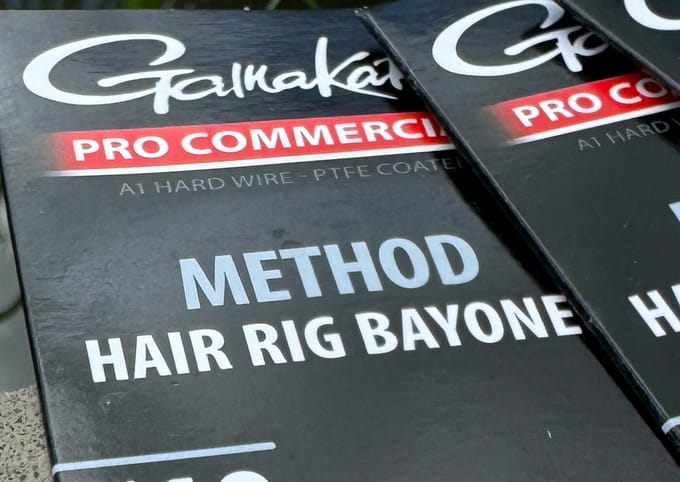 Gamakatsu Method Hair Rig Bayonet Barbless H12 0.21mm 10cm