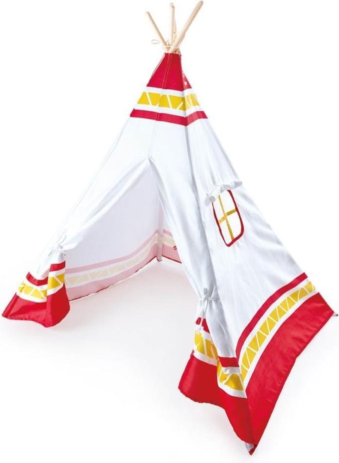 Hape Wigwam speeltent rood