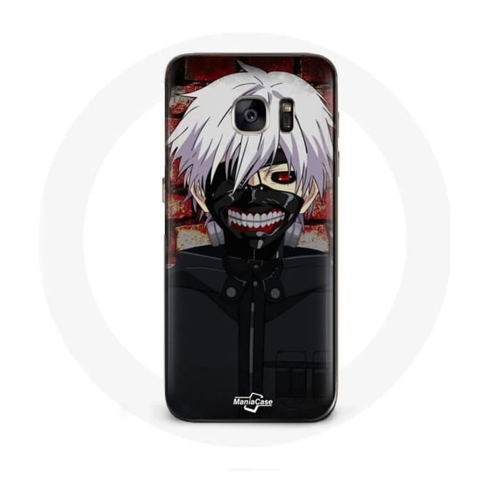 Hoesje - Samsung - Galaxy S7 Edge - Tokyo Ghoul - Flexibel - Zwart