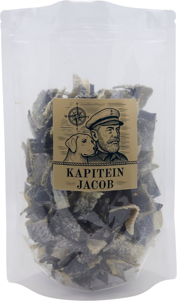 Kapitein Jacob Zalmhuid Bites voor Hond - Hondensnacks - 750 Gram