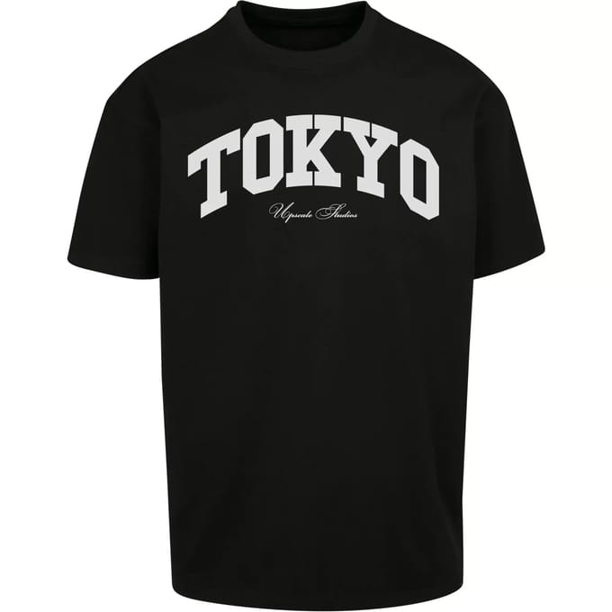 T-shirt Upscale Tokyo College Oversize