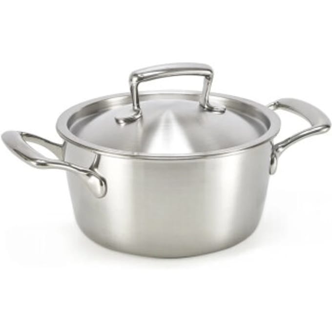 Habonne Queen Kookpan - 16 cm - RVS - met deksel