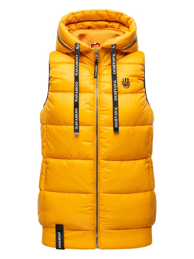Navahoo Dames Gewatteerde Bodywarmer Kassidy – Licht & Modern met Capuchon