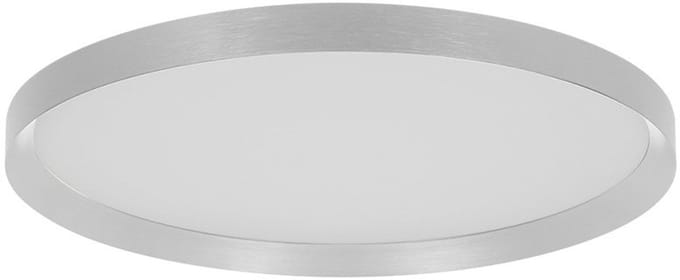 Plafonnier Flady 4367ST staal Ø30 cm 2000 Lumen Steinhauer Modern