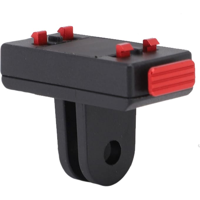 Support à dégagement rapide pour caméra d'action Insta360 Ace Pro 2 Filetage 1/4 2 Broches Enclenchement Support Magnétique Sabot Froid black