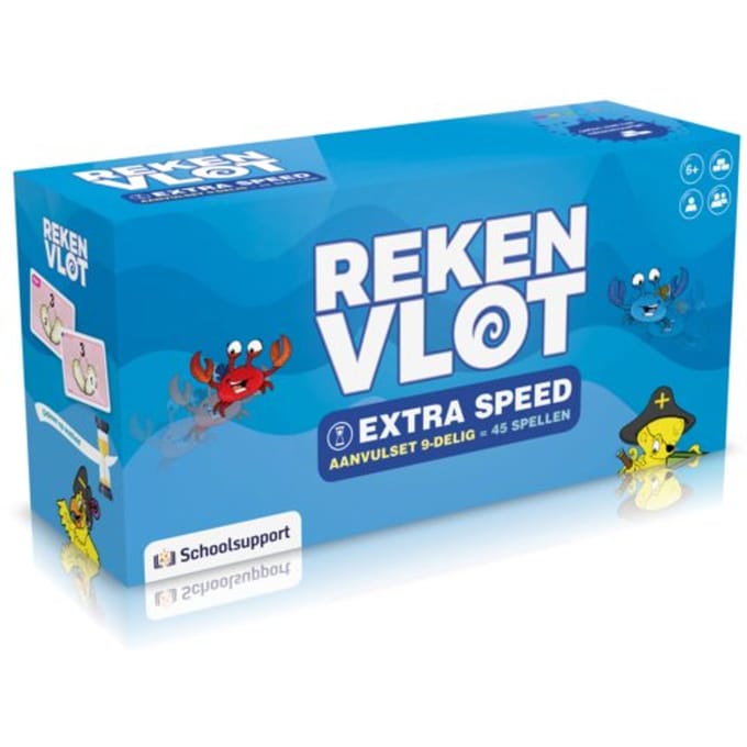 Rekenvlot Speedoefening - Laag 1 (Groep 3), 9-Delig