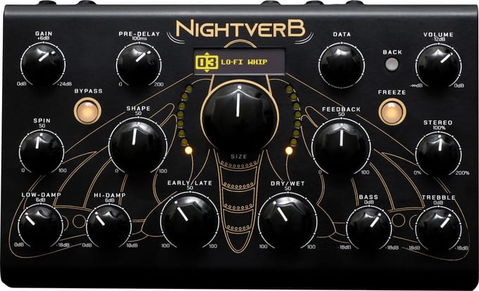 Erica Synths Nightverb - Digitaal effect-unit voor keyboards