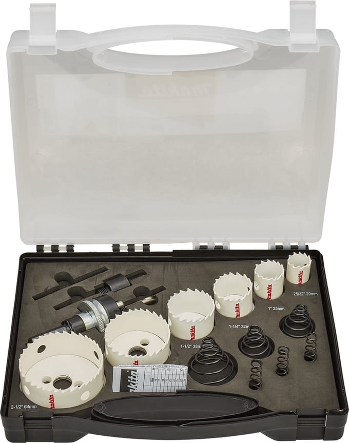 Makita 15-delige metaal gatenzaagset B-38679