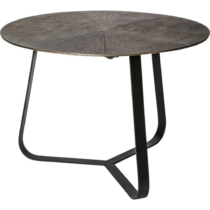 PTMD - Salontafel Kae - Zwart - 59x59x41cm