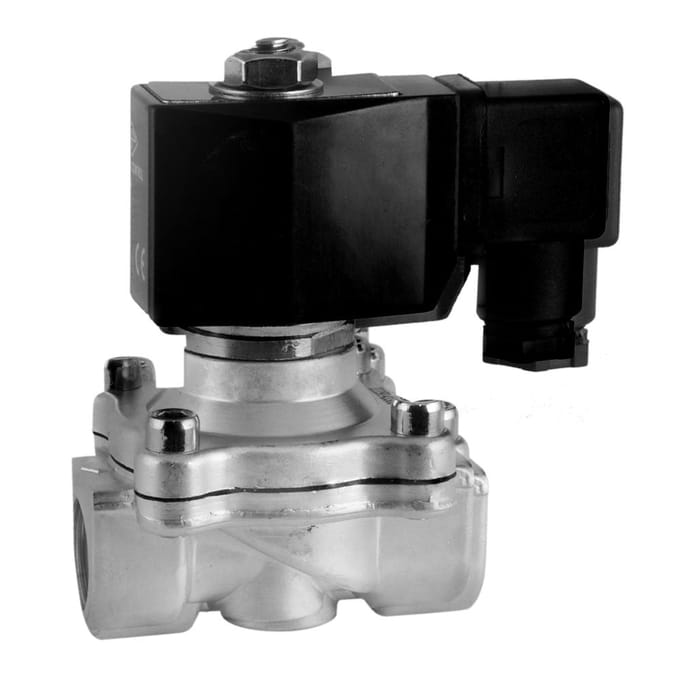 Magneetventiel DF-SA 1/2'' RVS EPDM 0-6bar 24V DC - DF-SA012S160E-024DC