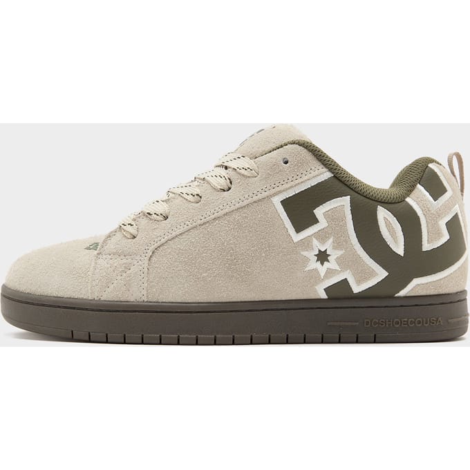 DC Shoes Court Graffik Sneakers Heren - Beige - Maat 41 - Suède