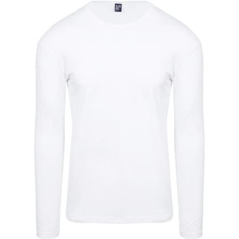 Alan Red Olbia Longsleeve Wit (1Pack) - Maat XXL - Heren - T-shirt Basic
