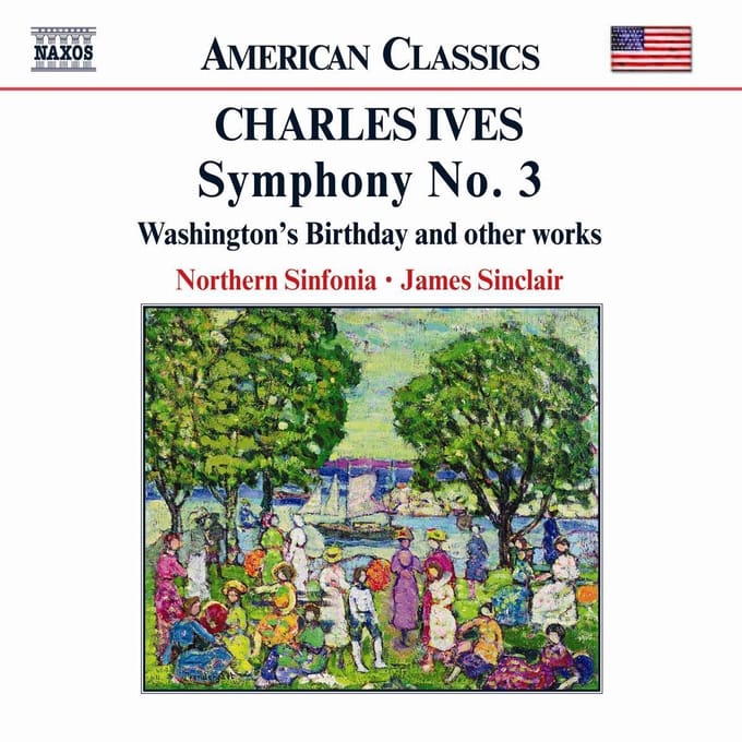 Northern Sinfonia, James Sinclair - Charles Ives: Symphony No.3 (CD)
