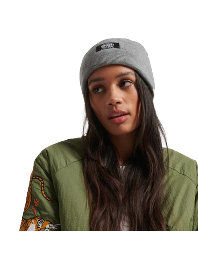Superdry klassieke gebreide muts voor dames
