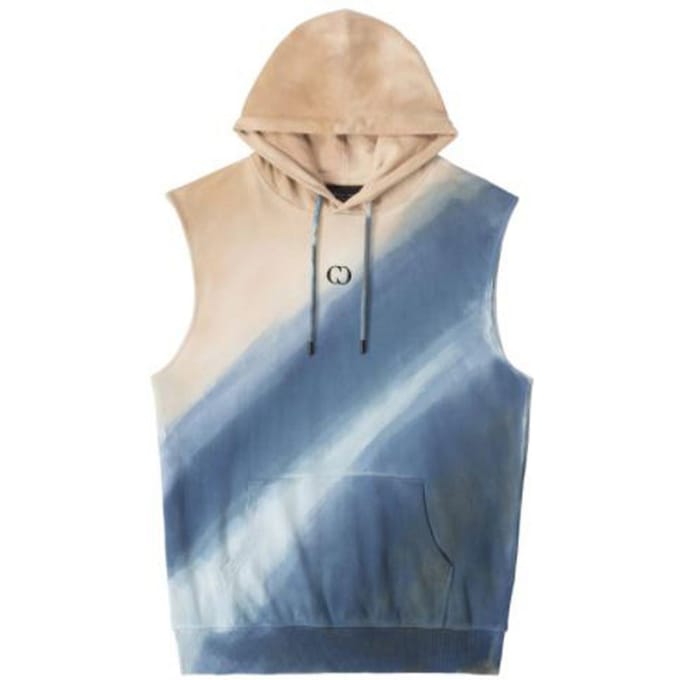 Criminal Damage Tie Dye Heren Hoodie Vest