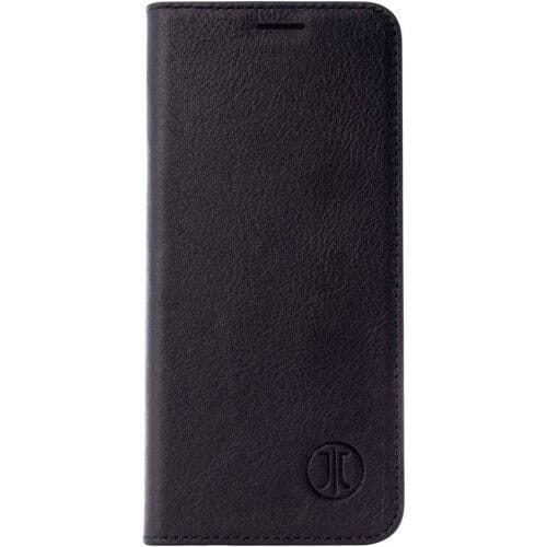 JT Berlin Echtleder Tegel Leren Case Apple iPhone 14 Zwart Met standfunctie