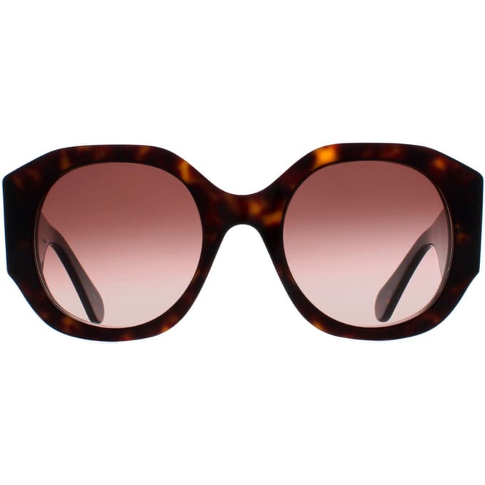 Chloé Ronde Dames Donker Havana Bruin Gradiënt CH0234S
