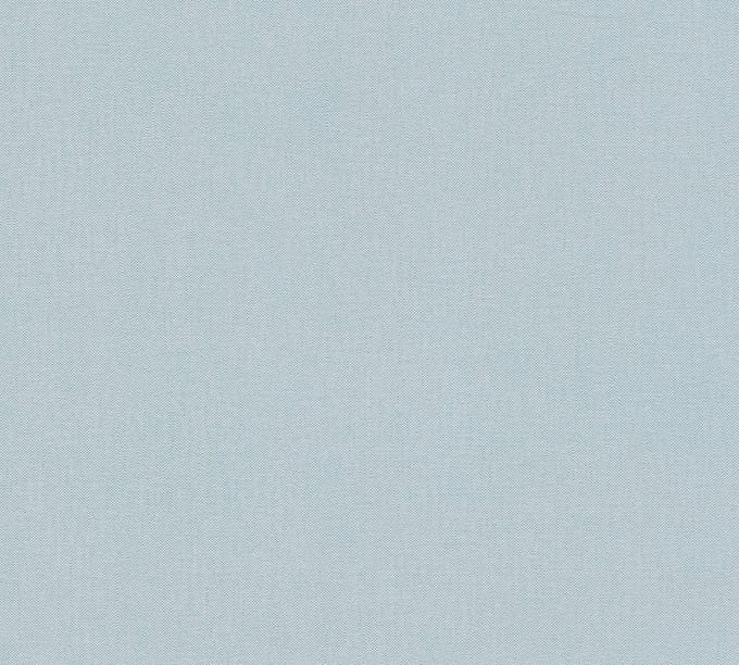 TEXTIELLOOK BEHANG | Basic Uni - Blauw - A.S. Création Pure Elegance