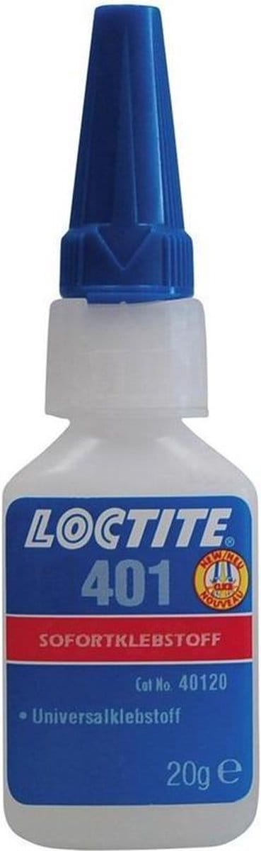 Loctite Secondelijm Snel 401 20gr.flacon