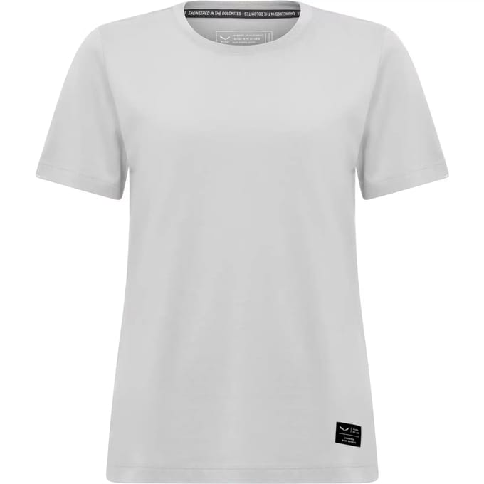T-shirt met logo-embleem vrouw Salewa Eagle