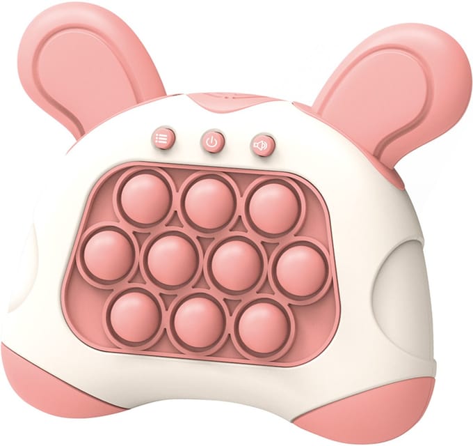 Slimtron Pop it Controller Roze kijnen pad - Pop it spel - ontspanning - fidget toy