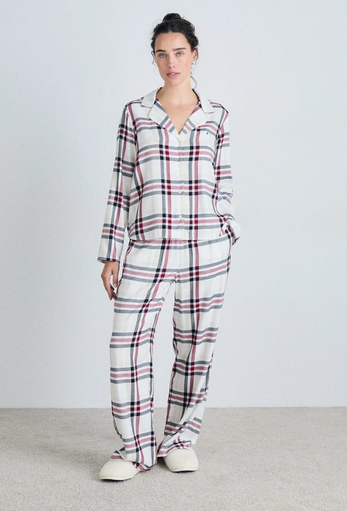 Tommy Hilfiger - Unisex Pyjama - Heritage Check/Ivory