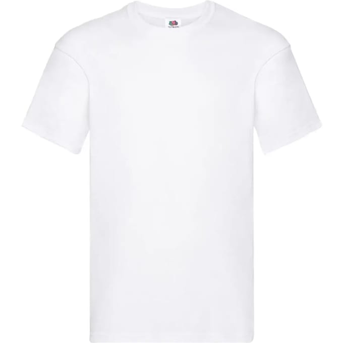 Katoenen T-shirt Fruit of the Loom Original