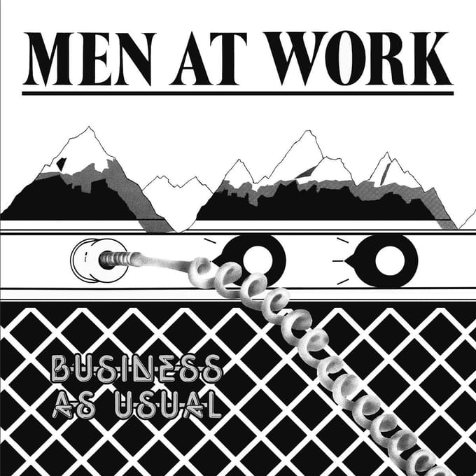 Men At Work - Business As Usual LP