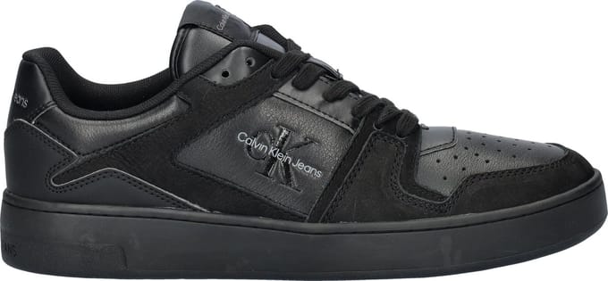 Calvin Klein Basket Cupsole Low heren sneaker - Zwart - Maat 43