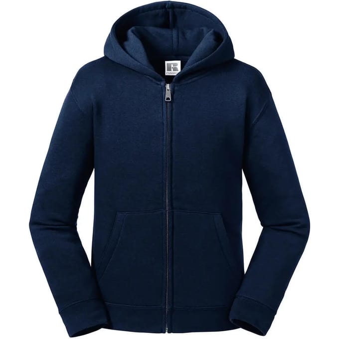 Kindercapuchon met rits Russell Athletic Authentic
