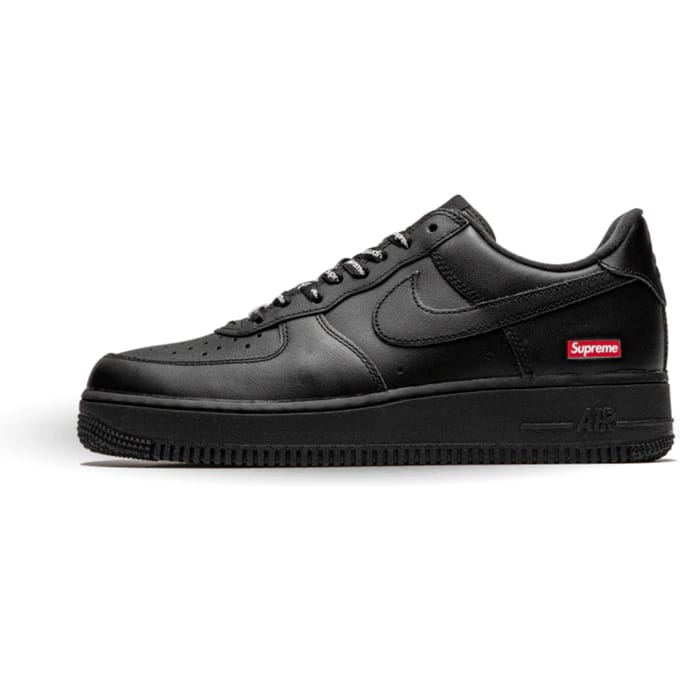 Lage Sneakers Nike Air Force 1 Low Black Supreme