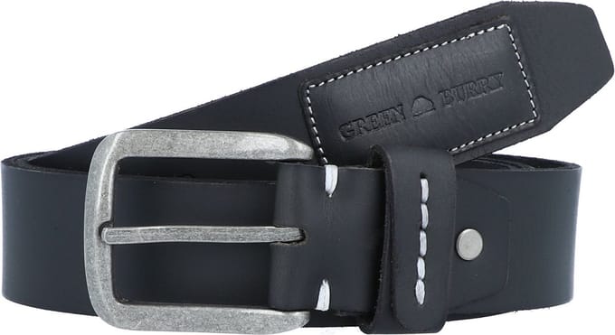 Greenburry Riem Leer - Jongens - 105 cm - schwarz