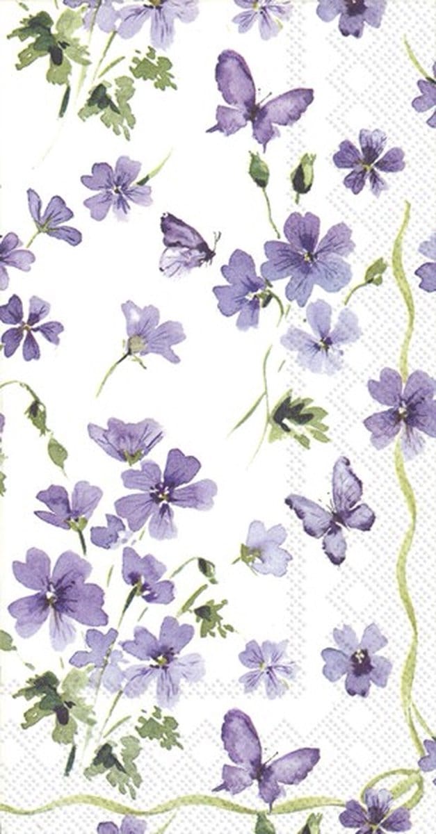 IHR - Gastendoekjes - Purple spring