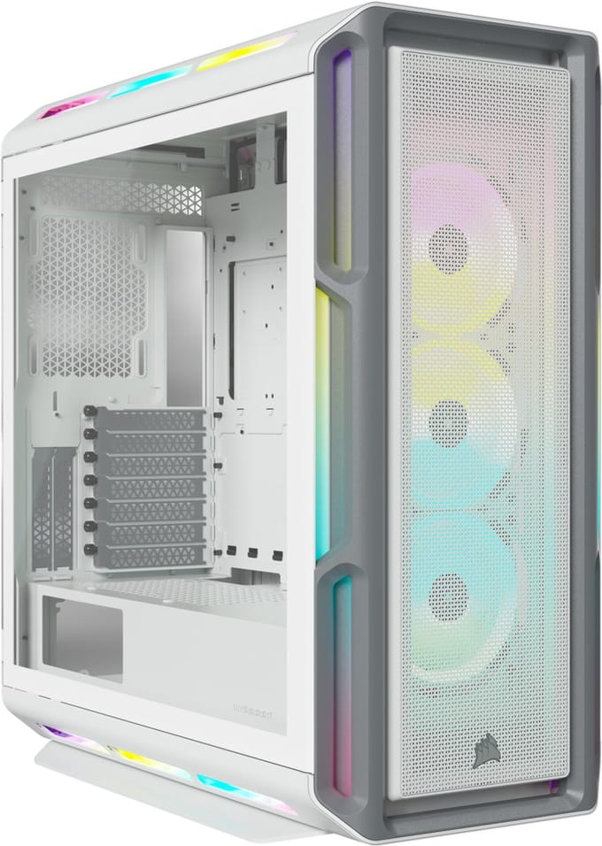 Corsair iCUE 5000T RGB - Wit - Case - Miditower - Wit