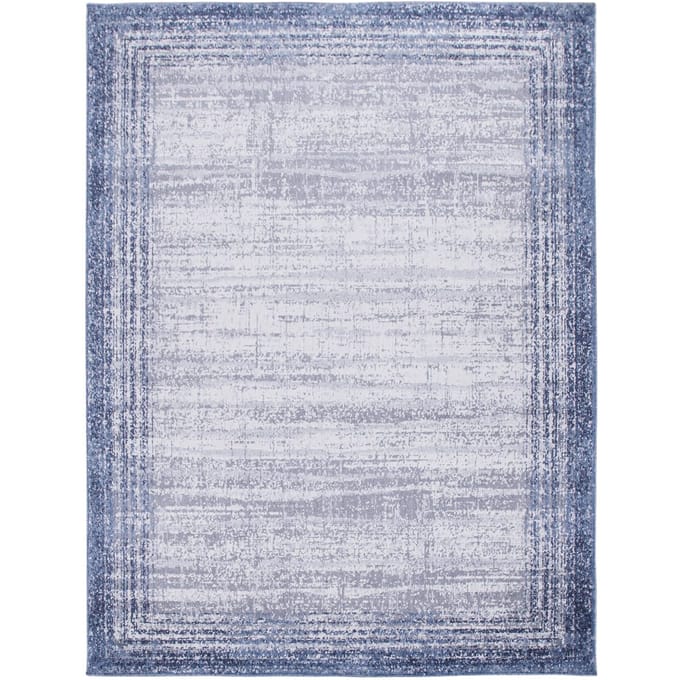 Vintage tapijt Catalina blauw 60x100 cm