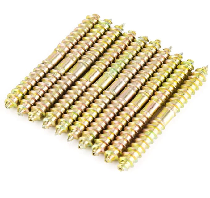 Dailygoods- Doppelendschroef 6 60 mm - Houtschroeven - Passschroef