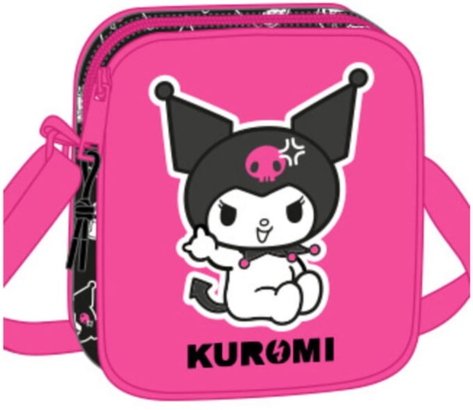 Kuromi Mini Schoudertas Kuromi - 18 x 16 x 4 cm - Polyester