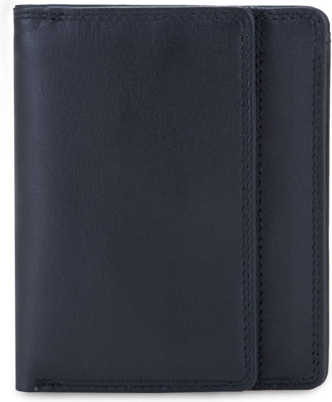 Mywalit Portemonnee RFID-bescherming Leder 9 cm - Jongens - Staand formaat - black