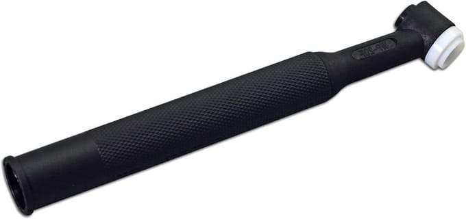TIG Laspistool Hoofd - Lasbrander Body - Metaal Bewerken - Watergekoeld Flexibel - 200 Amp - Grijs