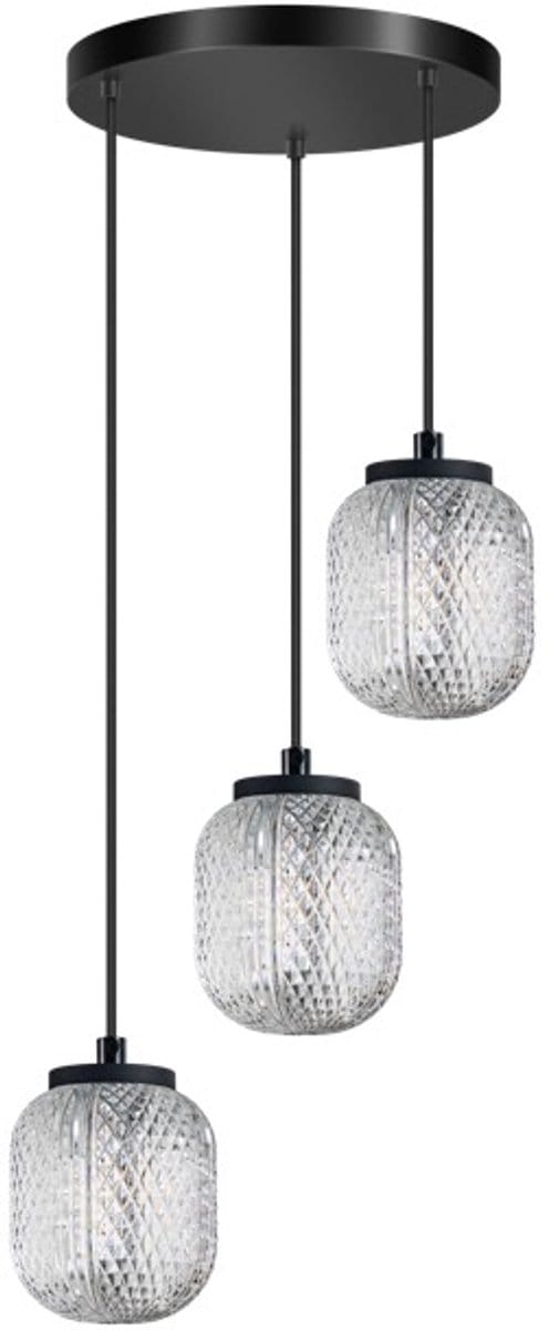 ETH Kristel Hanglamp round 3x G9